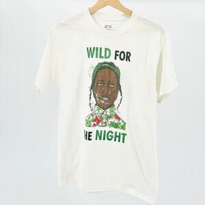 2013 A$AP Rocky Wild for the Night Graphic White T-Shirt